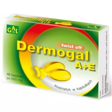GAL -  GAL Dermogal A+E 500 mg, 48 szt. 